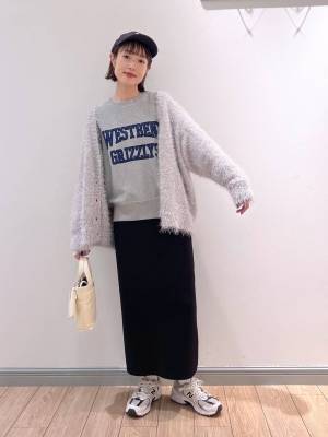 優勝カラーは「グレー」でしょ♡ ふわふわ素材が最っっ高に可愛い！【シャギートップス】