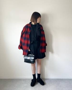 今年の「チェック」もう買った？【ユニクロ】着回し方いろいろ♡「優秀シャツ」