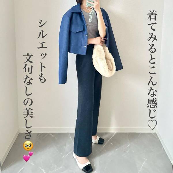 穿いた瞬間「バズる理由」分かりました！【ユニクロ】まさに「楽ちん可愛い」”ニットボトム”に感動