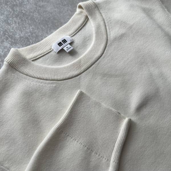 「人気」だから「なくなる」まで秒？！【UNIQLO】「上品にきまる」”リブクルーネックセーター”