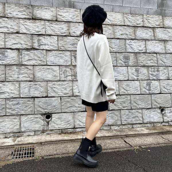 「人気」だから「なくなる」まで秒？！【UNIQLO】「上品にきまる」”リブクルーネックセーター”