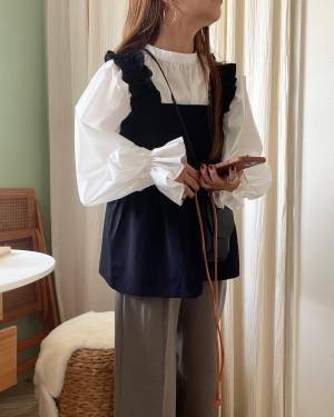 これありゃ無敵♡【しまむら】単品でも着回し自由自在！「フリルキャミセット」