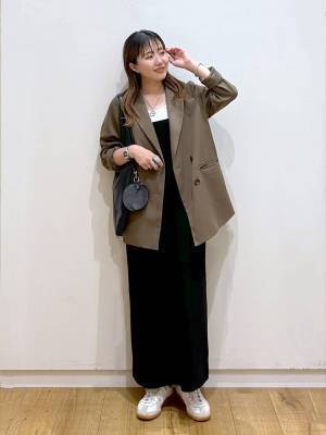 秋はこう着るのが正解！！【グローバルワーク】動きやすくて優秀！「キャミワンピ」