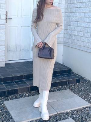 一着は買いたい！今季狙いたい【ニットワンピース】は？