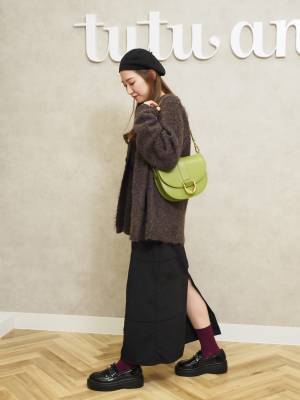 秋欲しいのは上品カラーソックス♡【tutu anna】発・最旬足もとコーデ Vol.3