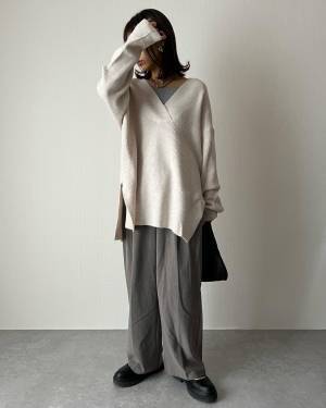 絶対に買いたい！秋冬モテ狙うなら【だぼっとニット】