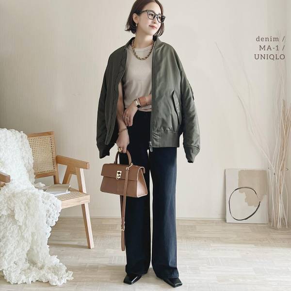 「シルエットの良さに感激！！」 【ユニクロ】スッキリ見え叶う♡「バギージーンズ」