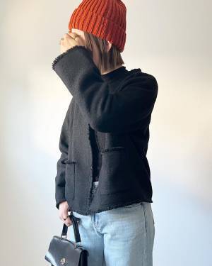 「品よく使えるから」いい！！【ユニクロ】”ツイードジャケット”は「大人にぴったり」