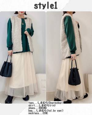 「今年も流行ってる」！！【しまむら】”激推しファーベスト”が「大活躍する予感」♡