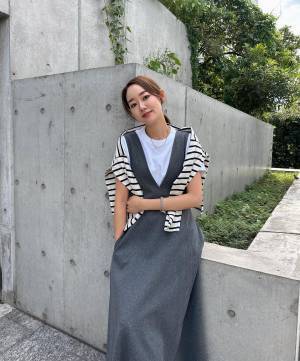 「シンプル」な「デザイン」が好きっ！！【ユニクロ】”ワンピース”は「綺麗♡」