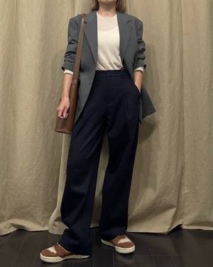 秋冬版タックワイド！？【ユニクロ】「新作ジャージータックワイド」は快適な穿き心地