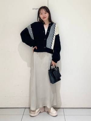 な、なんだこの可愛さッ！？【ローリーズファーム】ふわふわもちもち！「パッチワーク風カーデ」