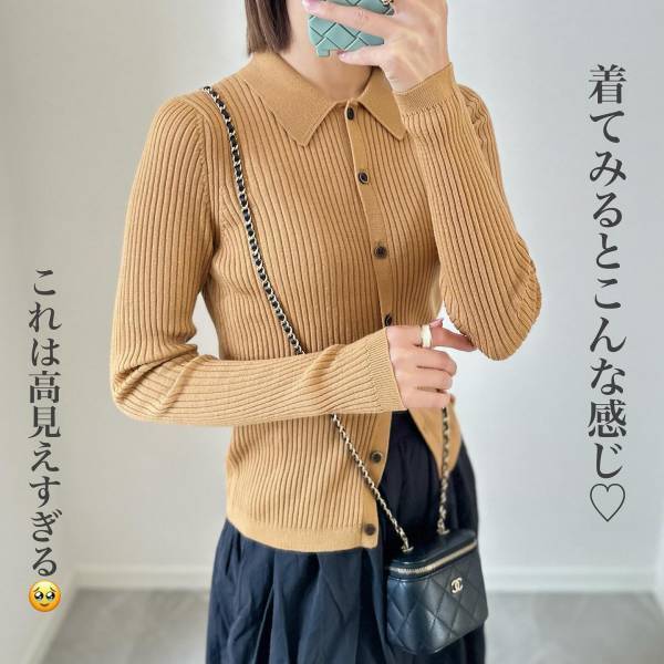 《3色目追加》「なにもかもが完璧」【ユニクロ】「イロチ買い」すべし！“ポロカーデ”まとめ