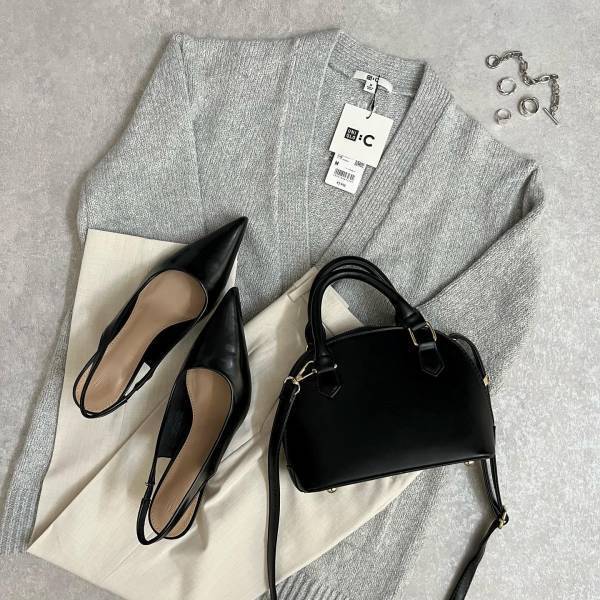 「脱力感が魅力」？！【ユニクロ】「シルエットがキレイ」な”カーディガン”