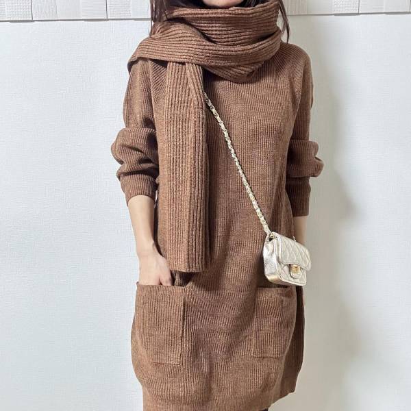 ＜ハイブランド顔負け！？＞【ユニクロ】「目当てはこれ」と決めてた”高見えストール”を購入