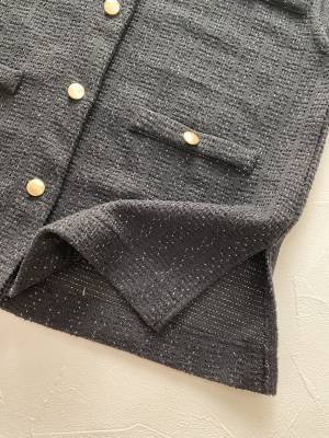 「コーデがワンランク上に！」【しまむら】の「1419円」ツイード風ベストが超使える！