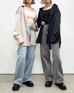 即マネできるッ！【GU】カジュアルにもきれいめにも◎ おしゃれ女子の「秋デニムコーデ」