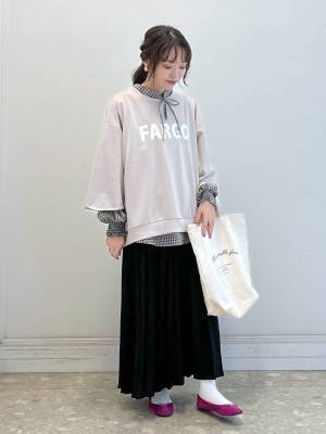 も、もう値下げですか！？【グローバルワーク】長ーく着回せて便利！「万能ブラウス」