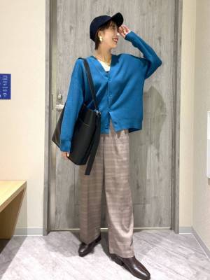 こんなの無敵だろッ！！【グローバルワーク】朝晩のひんやり対策に！「ニットカーデ」