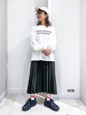 ほ、惚れましたッ！！【グローバルワーク】カジュアルもキレイめもOK！「即戦力スカート」