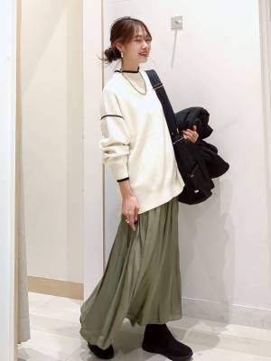 「毎年人気」のニットに新作登場！【グローバルワーク】もちもち素材が最高♡「メルティニット」