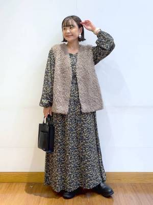 この秋バズりそう！【グローバルワーク】1枚重ねるだけでサマ見え♡「ファーベスト」