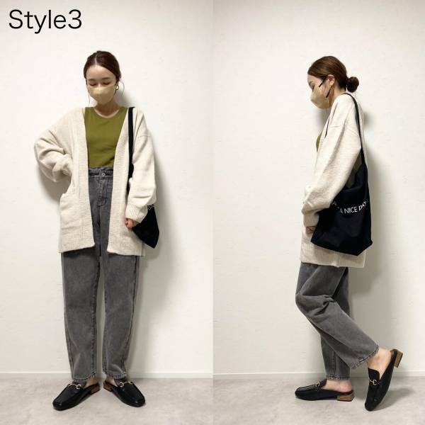 デニムも「グレー」最強説♡ さすが【しまむら】！ 美シルエットな「ハイウエストデニム」