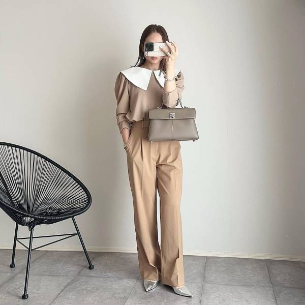 淡色好き大歓喜ーッ!!【秋ベージュ】が大人っぽ上品♡「ベージュコーデ」