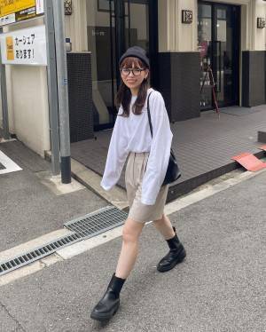 「秋靴」にピッタリ♡【ショートパンツ】で叶える黄金バランスはこれだ！