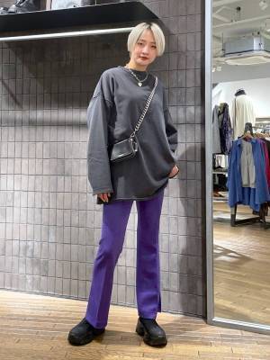 「腰回り気になる」→ 解決！【JEANASIS】ゆるっと感がポイント！「前後2WAYチュニック」