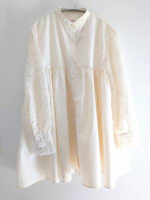 「体型カバー」抜群ッ♡「たくさん着たい」！！【しまむら】“異素材切り替えブラウス”紹介