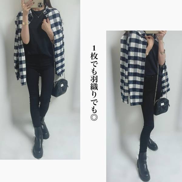 「今年も新調した」って♡【ユニクロ】やっぱ着回し力抜群！「優秀シャツ」