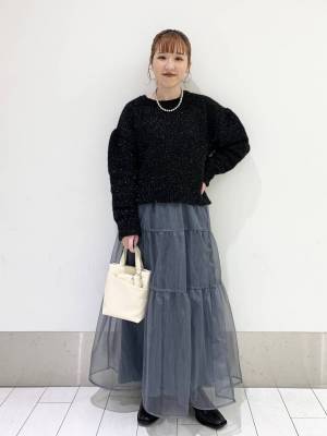 あ、あざといわぁ♡【ローリーズファーム】見た瞬間に欲しくなる!!「チュールスカート」