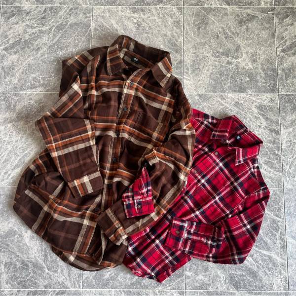 やっぱり「使える」この秋【ユニクロ】で買いたい「カラバリ豊富」”チェックシャツ”コーデ3選