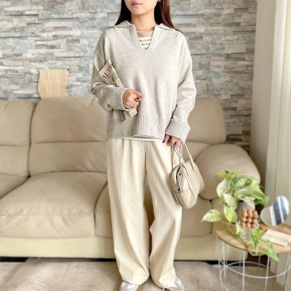 【GU】さん、さすがです！（泣）色も形も可愛すぎる…！”新作2,490円ニット”4選