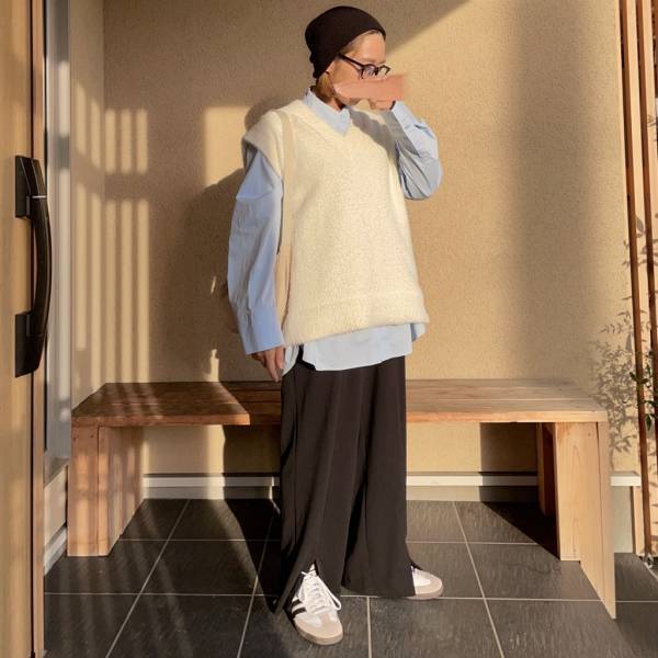 買うべき可愛さ！【しまむら】フェザーニットベストは高見えなのに”安心価格”すぎる…！