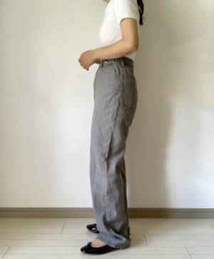 「シルエット綺麗すぎて即購入！」低身長さんも高身長さんも穿ける欲張りデニムとは？【しまむら】グレーデニム