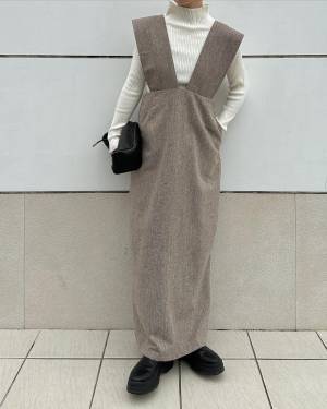 秋冬の醍醐味！【ハイネックトップス】を使った「大人コーデ」を要チェック！