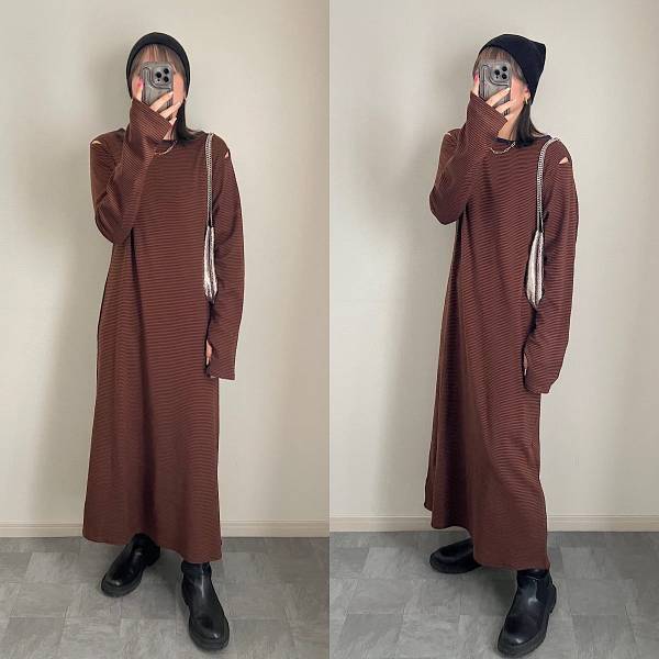 「最ッッ強に可愛い♡」【しまむら】この秋の1軍アイテムに♡「モテワンピース」