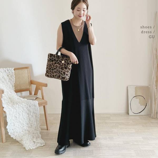 く、クオリティやばッ（驚）【GU】軽くて楽ちん♡ 絶対欲しい「黒ブーツ」