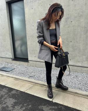 く、クオリティやばッ（驚）【GU】軽くて楽ちん♡ 絶対欲しい「黒ブーツ」