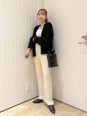 べ、別格じゃんッ!!【ローリーズファーム】上品ラメが可愛い♡「ニットカーディガン」