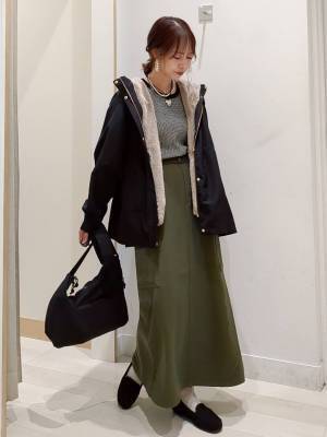 今買って長く使える！【グローバルワーク】3パターンで着回せちゃう♡「撥水マンパ」