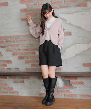 こりゃ、爆モテの予感ッ!!【ハニーズ】デザイン豊富♡「淡色カーディガン」