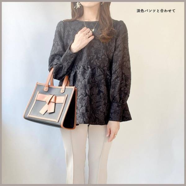 「誰もが思う」レベルでほんっと「可愛すぎ」♡【しまむら】「とっっっても高見え」”ブラウス”に一目惚れ