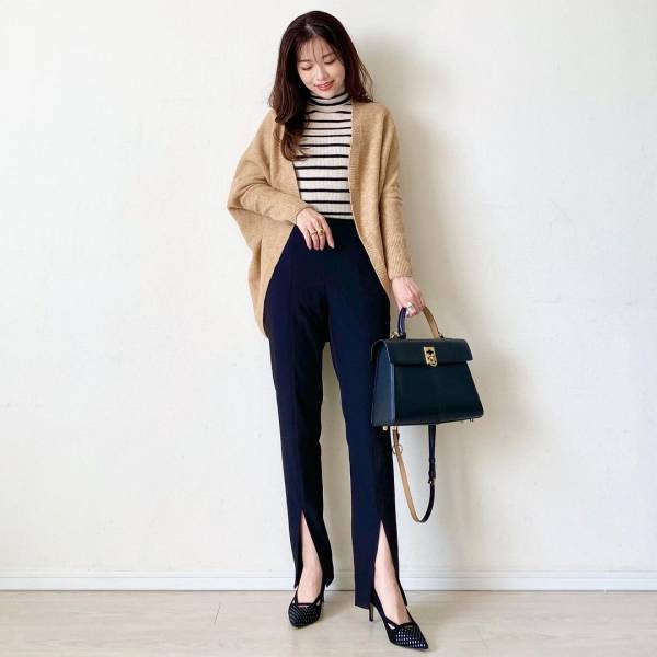 「ドルマンシルエット」が「超可愛い」♡【ユニクロ】”もっちりニット”が「使える」！