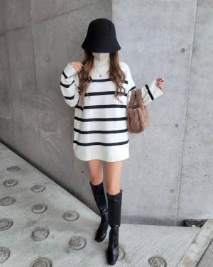 「オーバーサイズ感が可愛い」【GU】大人可愛いを実現する”ゆるセーター”特集