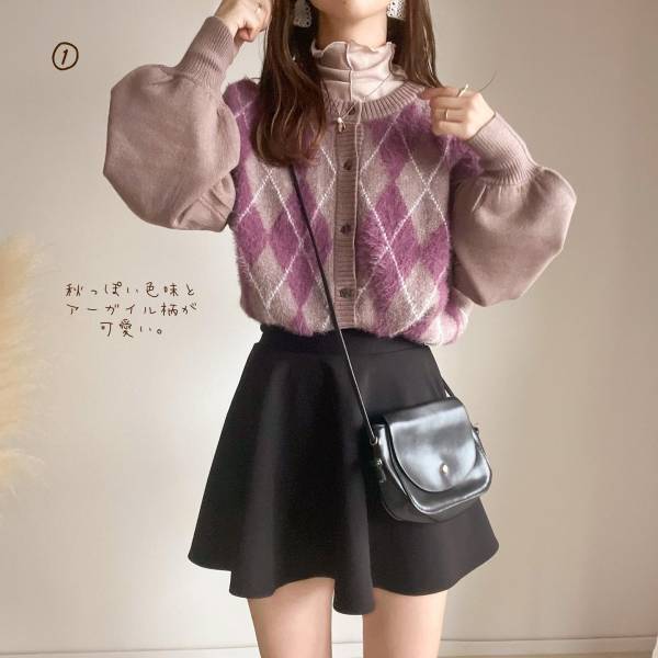 色味もデザインも完璧♡【GRL】お値段以上に優秀！「ニットトップス」