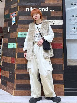 メンズライクが今っぽい♡【niko and …】トレンドおさえるなら「カーゴパンツ」