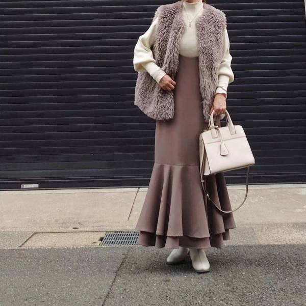 ふんわり感が可愛い♡【ティアードスカート】が秋も大優勝！